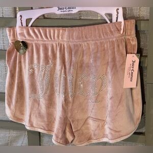 JUICY COUTURE Sleepwear One Pair Pajama Shorts NWT Women’s Size Medium